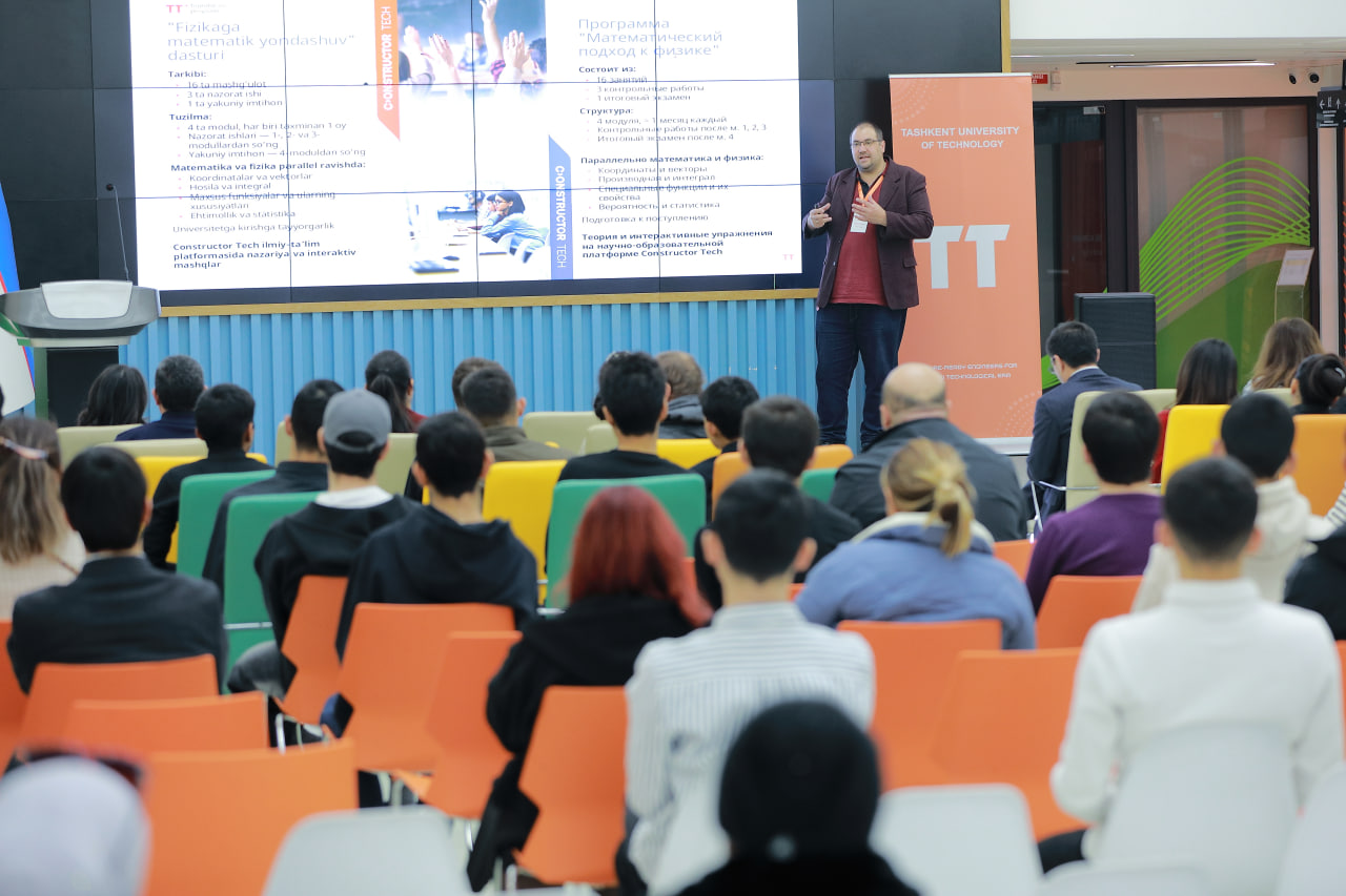 Tashkent Tech Conducts First Admission Test for the Free Foundation Program Aimed at Preparing a New Generation of Engineers